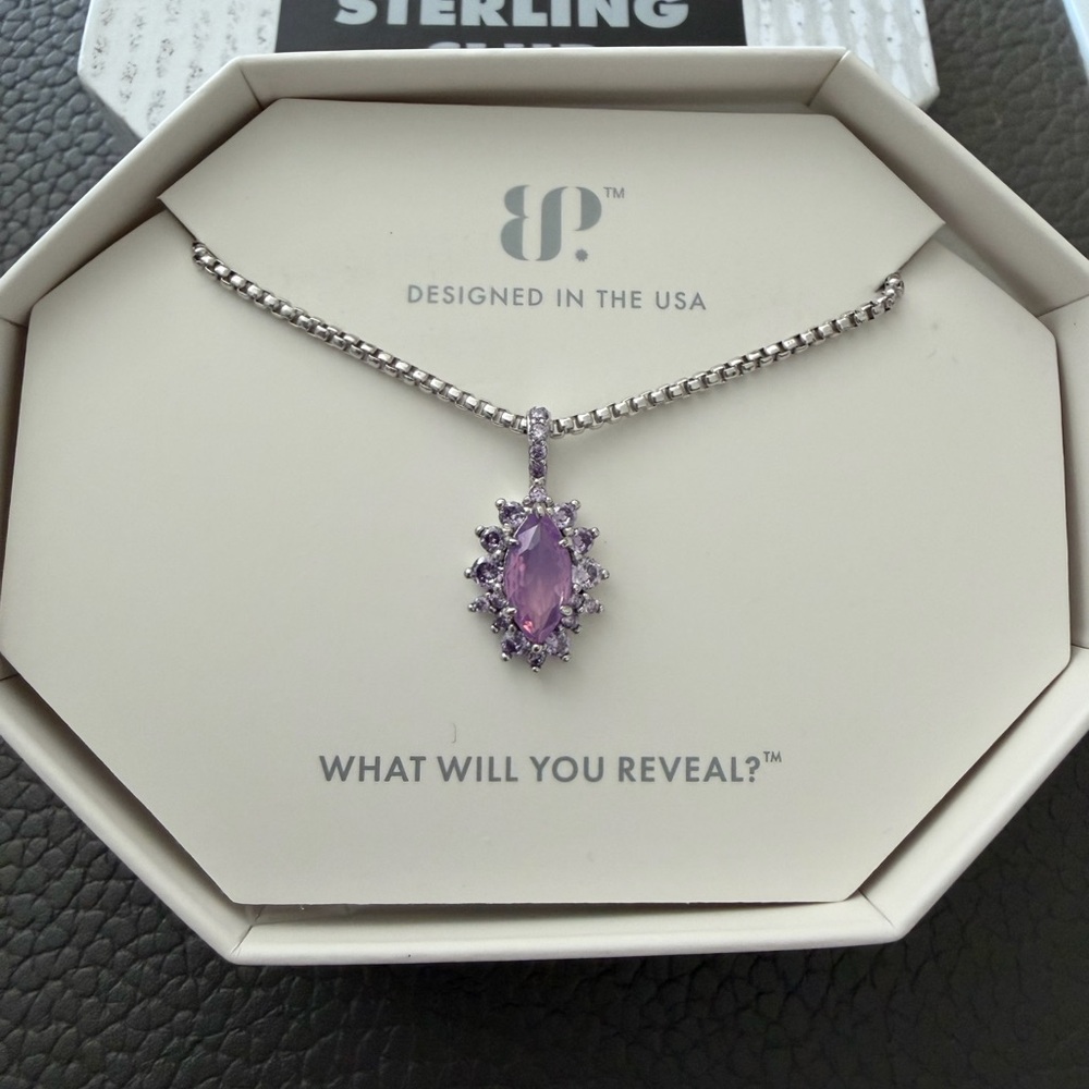 Bomb Party BP - The Sterling Club necklace